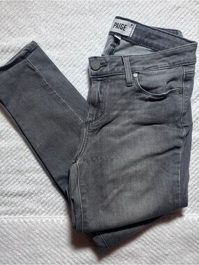 PAIGE Verdugo Ultra Skinny Grey Wash Jeans Size 27
